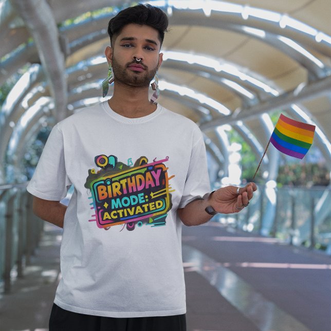 T-shirt Mode anniversaire Activé Graffiti Tee (Créateur téléchargé)