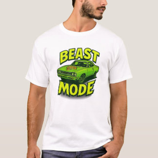 T-shirt Mode bête 1969 Coureur de route Plymouth