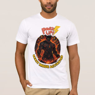 T-shirt Mode Bête activé