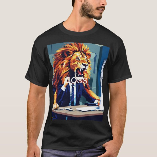 T-shirt Mode Boss : Mettez Votre Style Sous tension ! (Devant)