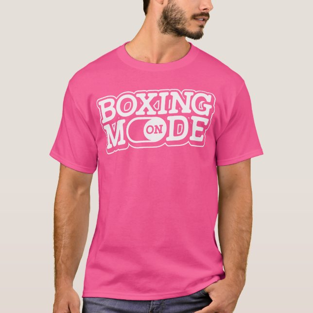 T-shirt Mode Boxe Activé - Combat Sport Sparring Glo (Devant)