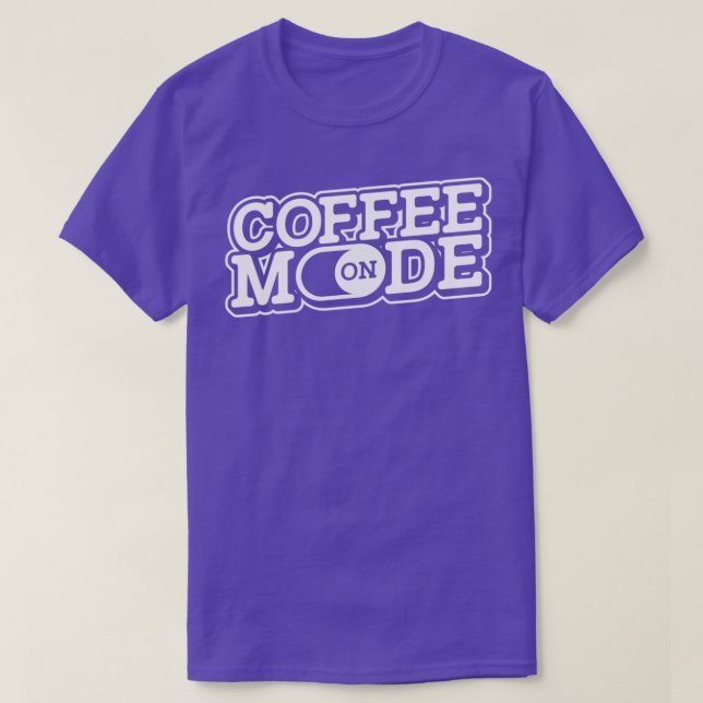 T-shirt Mode Café Sur Les Haricots Lover De Caféine Espres (Design devant)