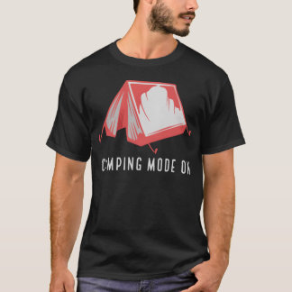 T-shirt Mode camping activé fille