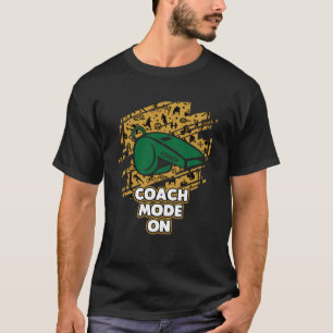 T-shirt Mode Coach Sur Coaching Humour Mentor Trainer Sayi