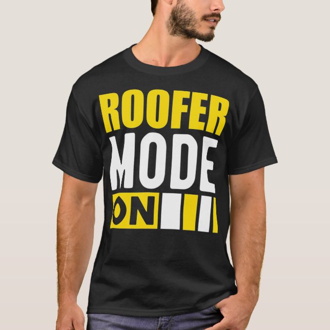 T-shirt Mode couverture activé (Devant)