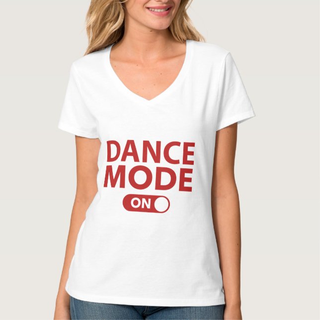 T-shirt Mode Danse Activé (Devant)
