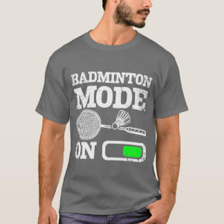 T-shirt Mode de badminton sportif sur fille garçon