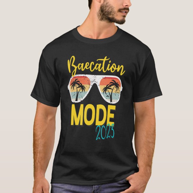 T-shirt Mode de base 2023 Couples jumelés Trip Beach V (Devant)