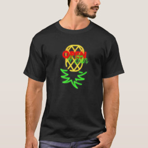 T-shirt Mode de fête à l'envers de l'ananas Swinger Vanill