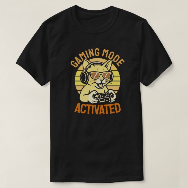 T-shirt Mode de jeu activé (Design devant)