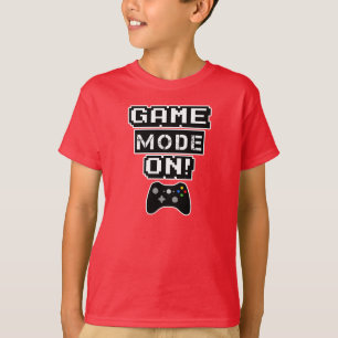 T-shirt Mode de jeu sur la chemise drôle de jeu vidéo de