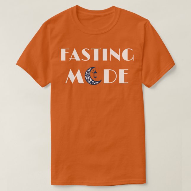 T-shirt Mode de jeûne du Ramadan (Design devant)