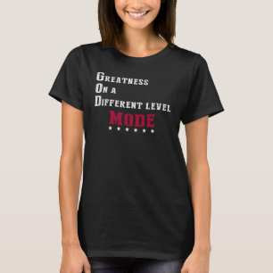 T-shirt Mode de niveau différent