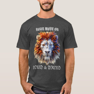 T-shirt Mode de rotation activé - Chemise Lion Gras