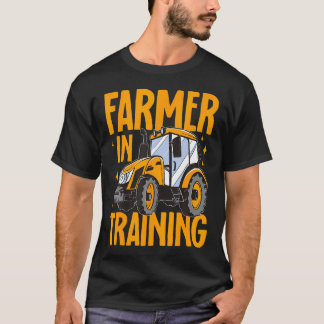 T-shirt Mode de vie agricole Tracteur de formation pour ag