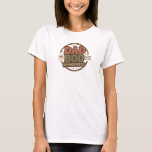 T-shirt Mode d'impression Rétro DAD BOG PROGRESS