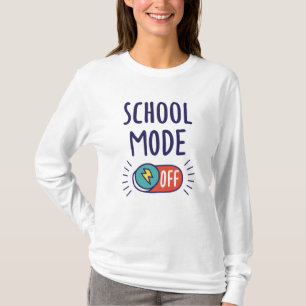 T-shirt Mode école désactivé