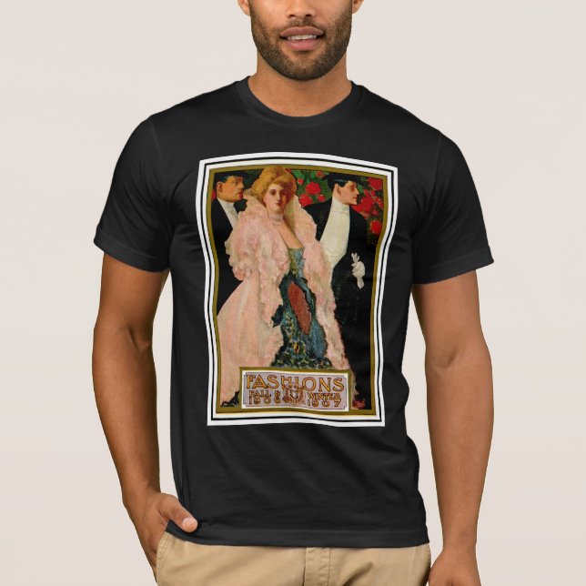 T-shirt Mode édouardien : automne et hiver 1906 et 1907 (Devant)