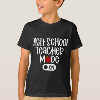 T-shirt Mode Enseignant au lycée sur le retour à l'école