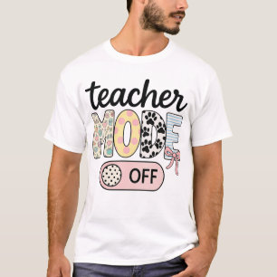 T-shirt Mode Enseignant Happy Dernier Jour De L'Été De L'É