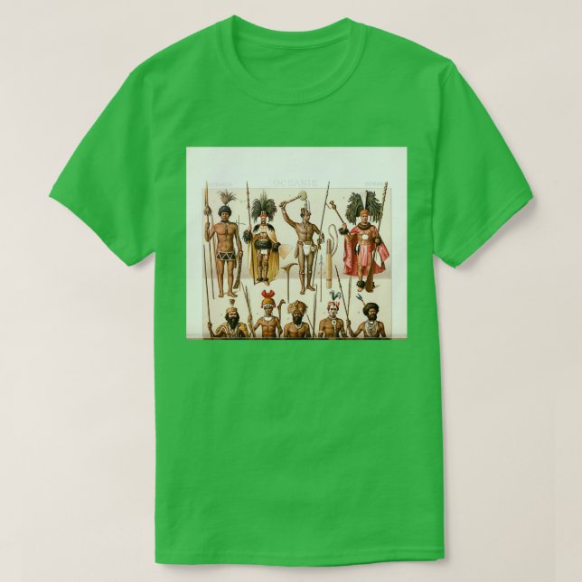 T-shirt Mode et accessoires de l'Océanie antique de Gesch (Design devant)
