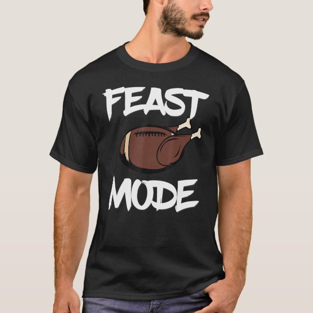 T-shirt Mode fête Football Ball Turquie Thanksgiving Day (Devant)