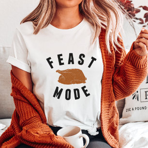 T-shirt Mode fête   Thanksgiving Turquie femmes