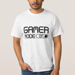 T-shirt Mode Gamer activé