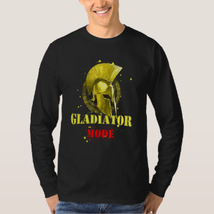 T-shirt Mode Gladiateur  Motivation Gym Entraînement Casqu