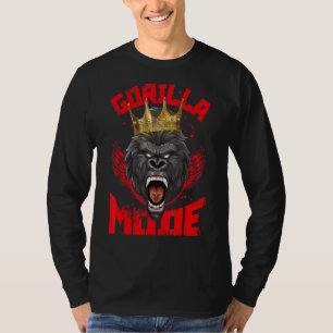 T-shirt Mode Gorilla Fitness Gym Motivation Bête Entraînem