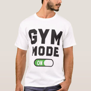 T-shirt Mode Gym Activé – Conception de Motivation pour l'