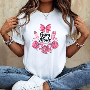 T-shirt Mode gym drôle fille sport