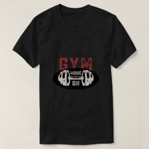 T-shirt Mode Gym Sur Chemise - Graphique D'Entraînement Mo
