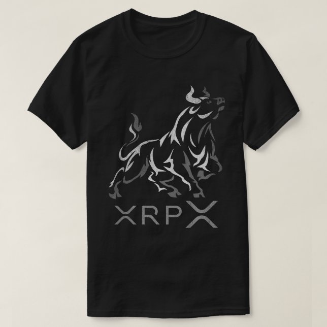 T-shirt mode HODL de la pièce de chiffrement XRP Ripple (Design devant)