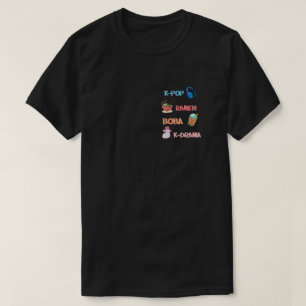 T-shirt Mode K-Pop pour les fans de K-Drama et K-Pop coré