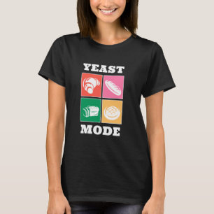 T-shirt Mode levure Croissant Backery Baker