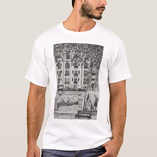 T-shirt Mode majestueuse TV de festival de film de Cannes (Devant)