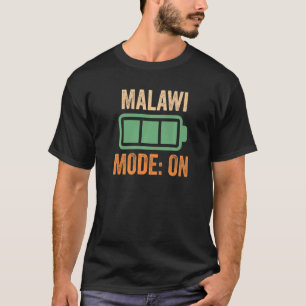 T-shirt Mode Malawi sur batterie