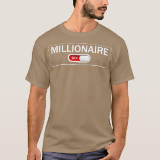 T-shirt Mode Mindset Millionaire Activé