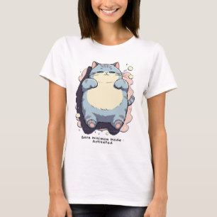 T-shirt Mode Minimum Activé – Humeur Relatable