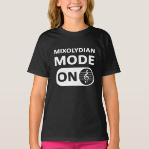 T-shirt Mode Musique Mixolydian Activé - Enfants