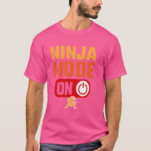 T-shirt Mode Ninja Sur Warrior Funny