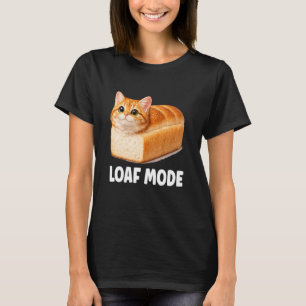 T-shirt Mode Pain Chat Orange Drôle Mignon Memes Pain