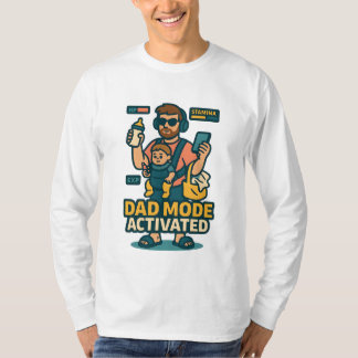T-shirt Mode Papa Activé - Parenting Style Joueur