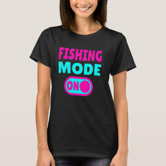 T-shirt Mode pêche activé