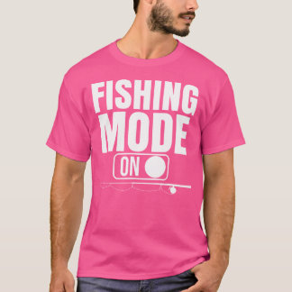 T-shirt Mode Pêche Sur Pêche Cool Pour Pêcheurs À La Pêche