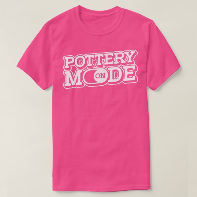 T-shirt Mode poterie sur Hobby Céramiques Pots d'artisanat (Design devant)