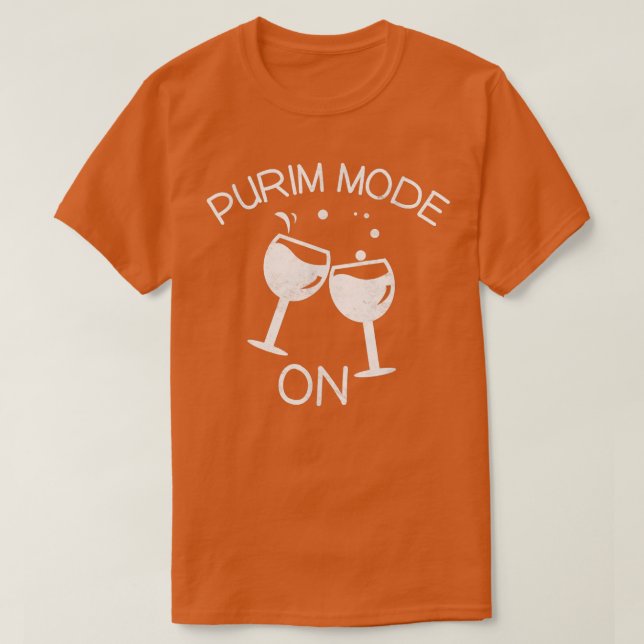 T-shirt Mode Purim Sur Queen Esther Costume Party Jewish H (Design devant)