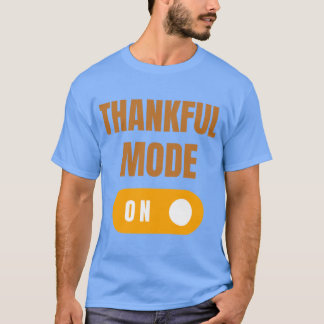 T-shirt Mode Reconnaissant Activé