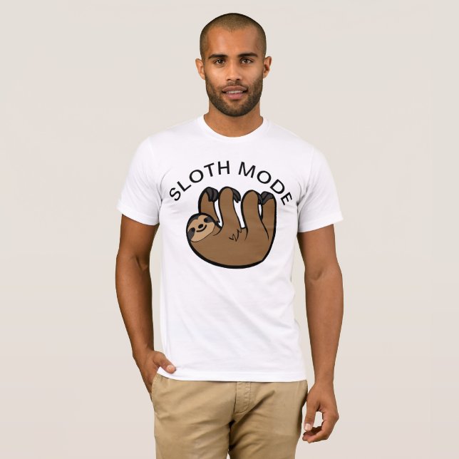 T-shirt Mode Sloth (Devant entier)